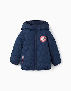 Bébé-Manteau, combipilote, nid d'ange-Manteau-Doudoune avec doublure en polaire et mickey