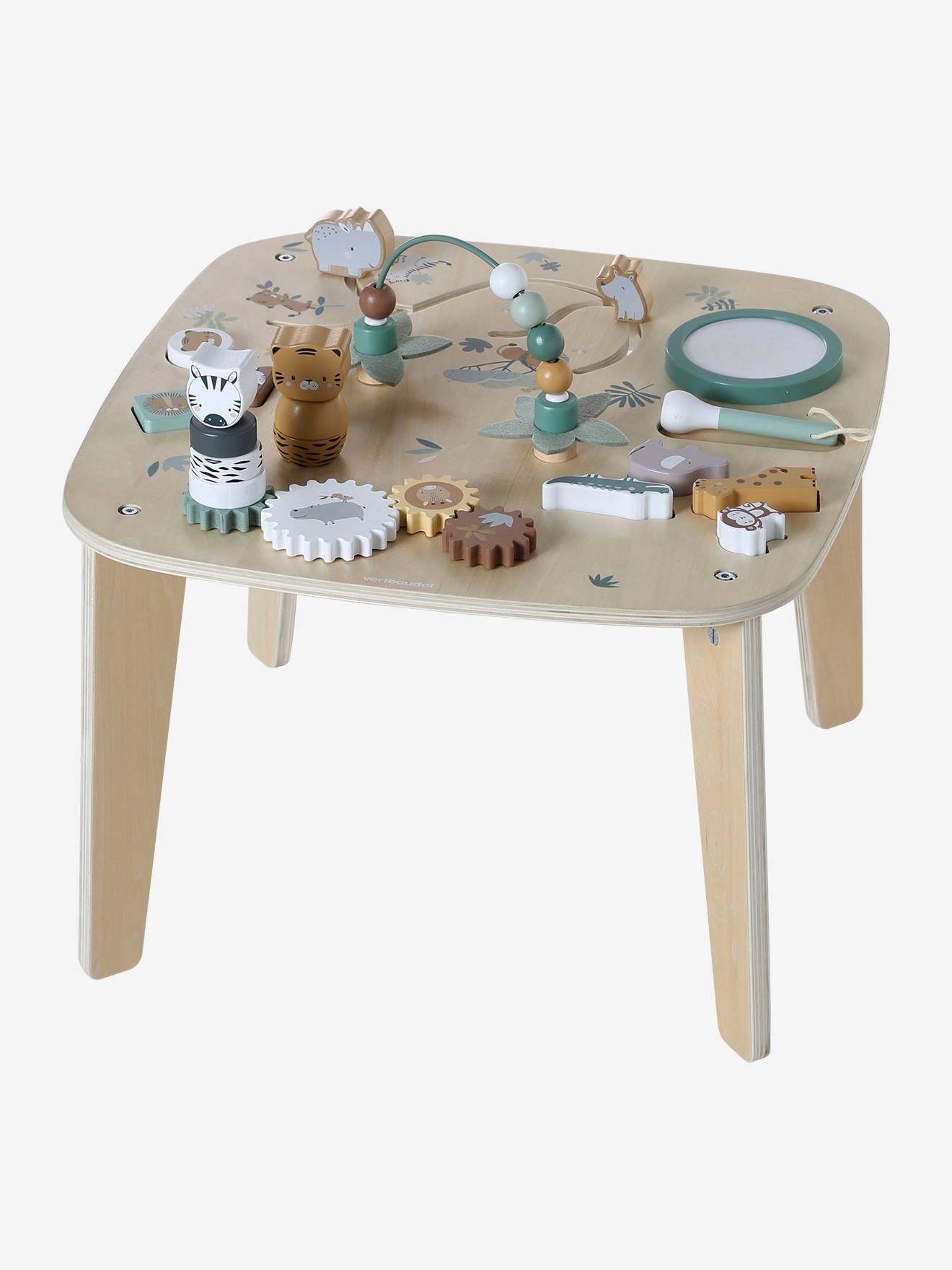 Table d'activités en bois FSC® tanzanie (Vertbaudet) - Image 2