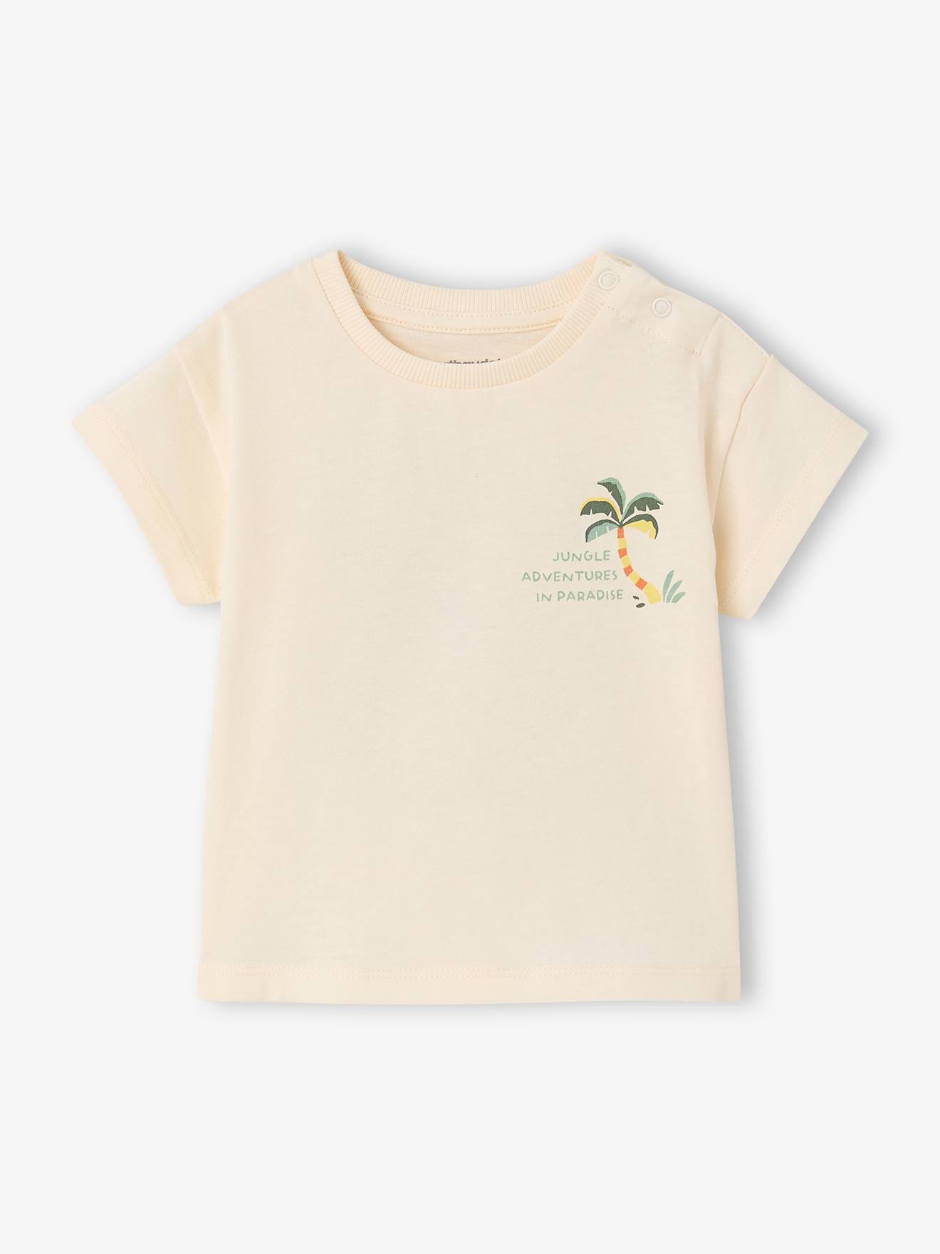 T-shirt manches courtes bébé garçon écru