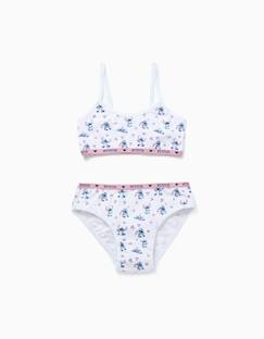 -Ensemble top + culottes à motif stitch