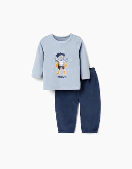 Bébé-Pyjama en velours qui brille dans le noir