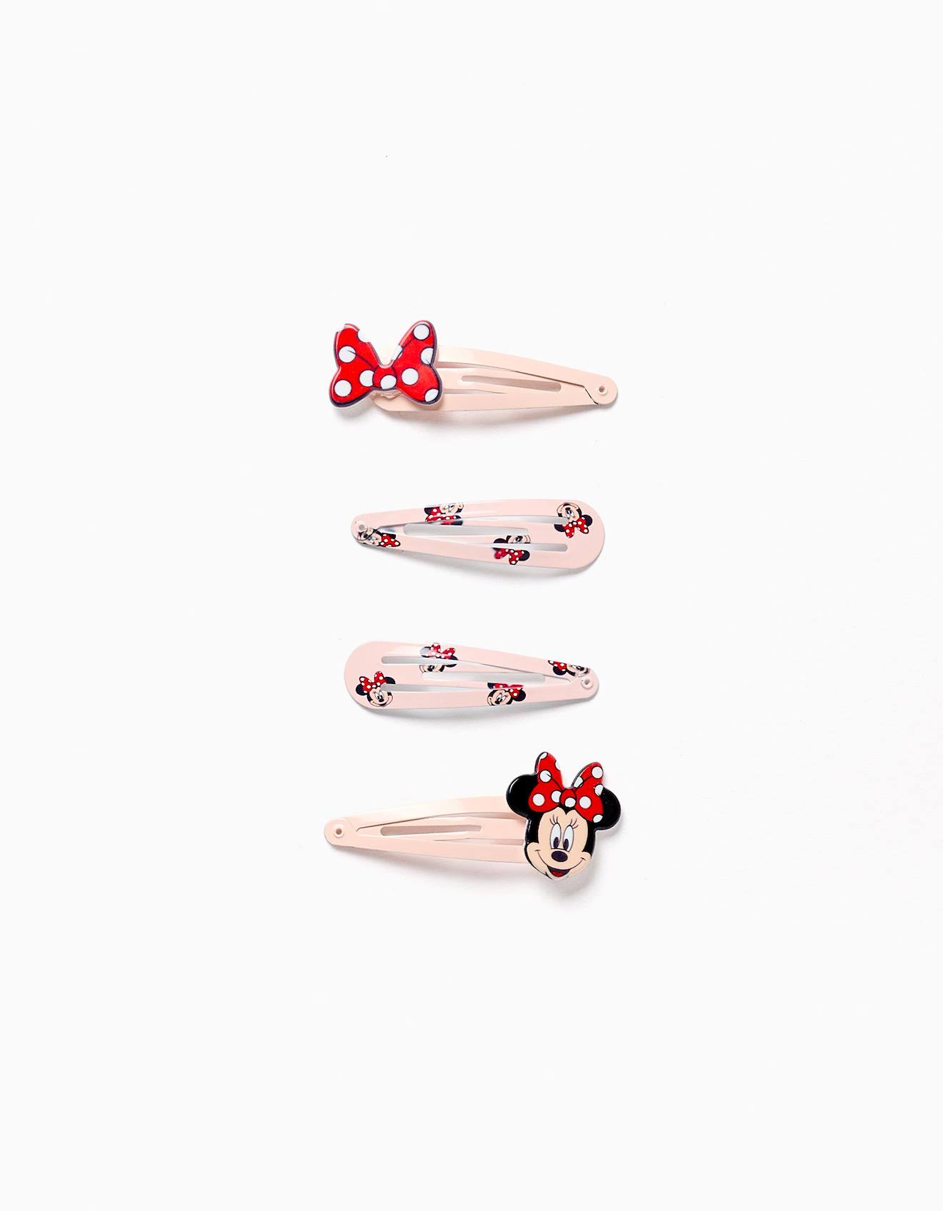 Lot De 4 Pinces Cheveux Minnie Rose Clair 10 €