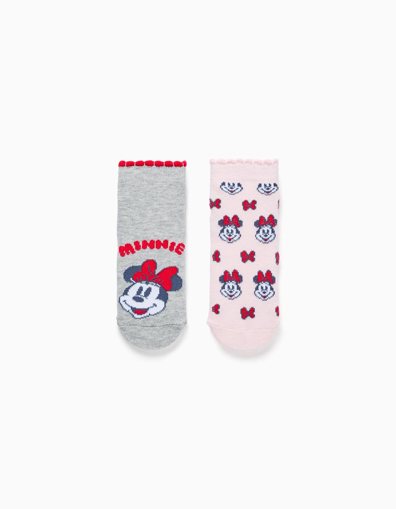 2 Chaussettes Antidrapantes Minnie Multicolore 10 €