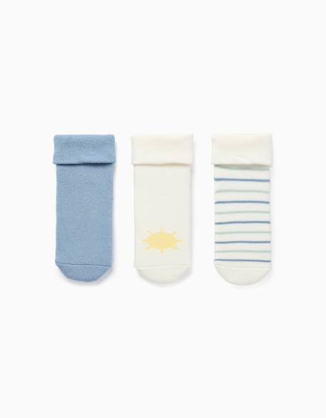 Bébé-Chaussettes, Collants-4 paires de chaussettes avec doublure en éponge