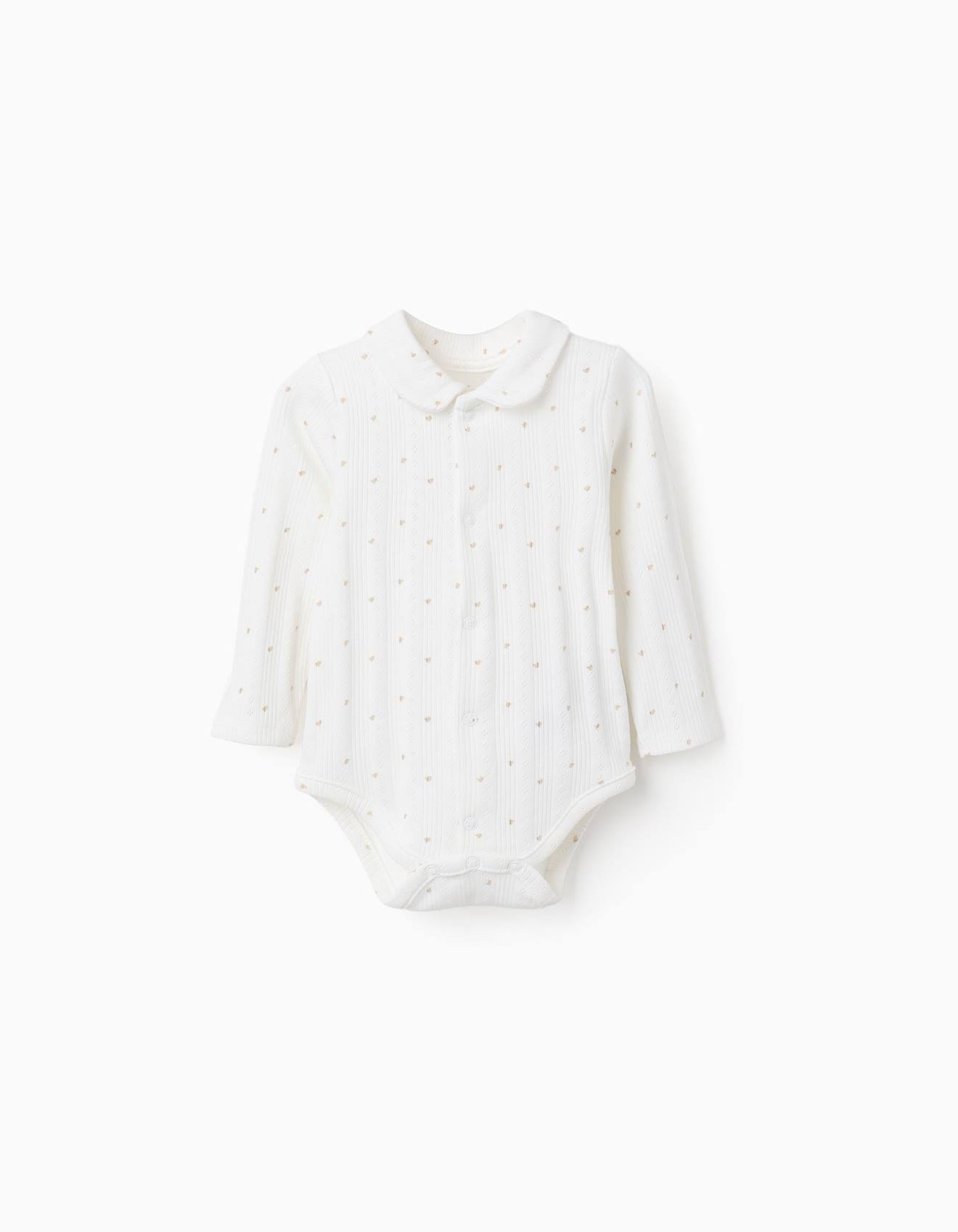 Body En Coton Manches Longues Et Motif Cur Blanc 13 €