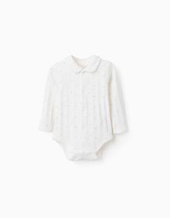 Bébé-Body-Body en coton à manches longues et motif cœur