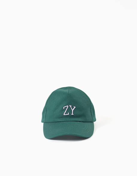 Garçon-Accessoires-Casquette en coton avec broderie zy