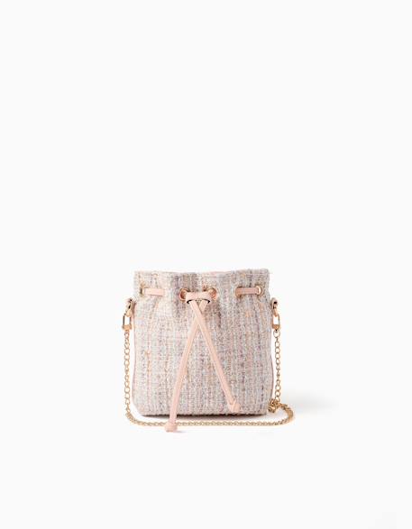 Fille-Sac seau en tweed