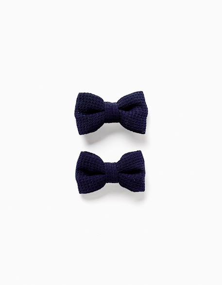 Bébé-Lot de 2 pinces à cheveux avec nœud