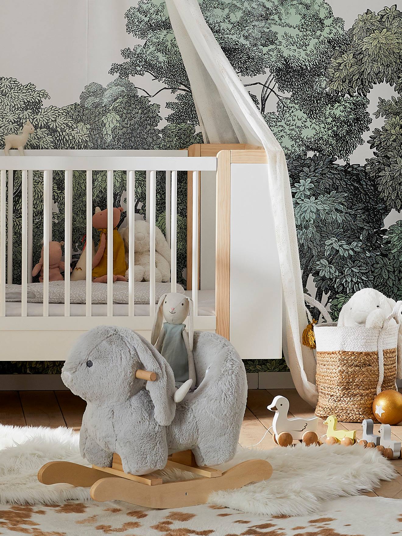 Lapin à bascule bébé FSC® sans coloris 4