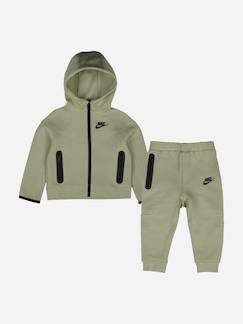 Ensemble deux pièces pour bébé sweat à capuche zippé et pantalon  - vertbaudet enfant