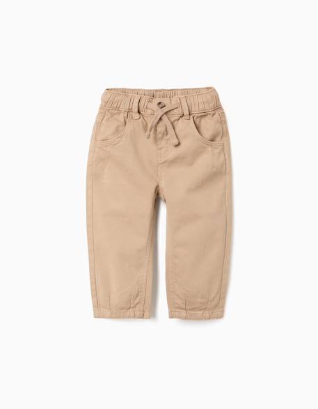 Bébé-Pantalon en sergé avec cordon de serrage