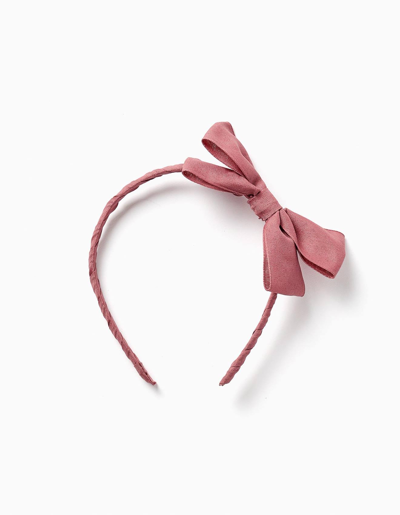 Serre-tte Avec Nud Sur Le Dessus Rose 10 €