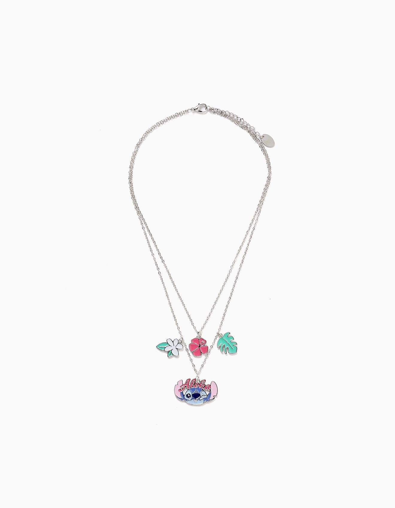 Collier Avec Pendentifs Stitch Gris 12 €