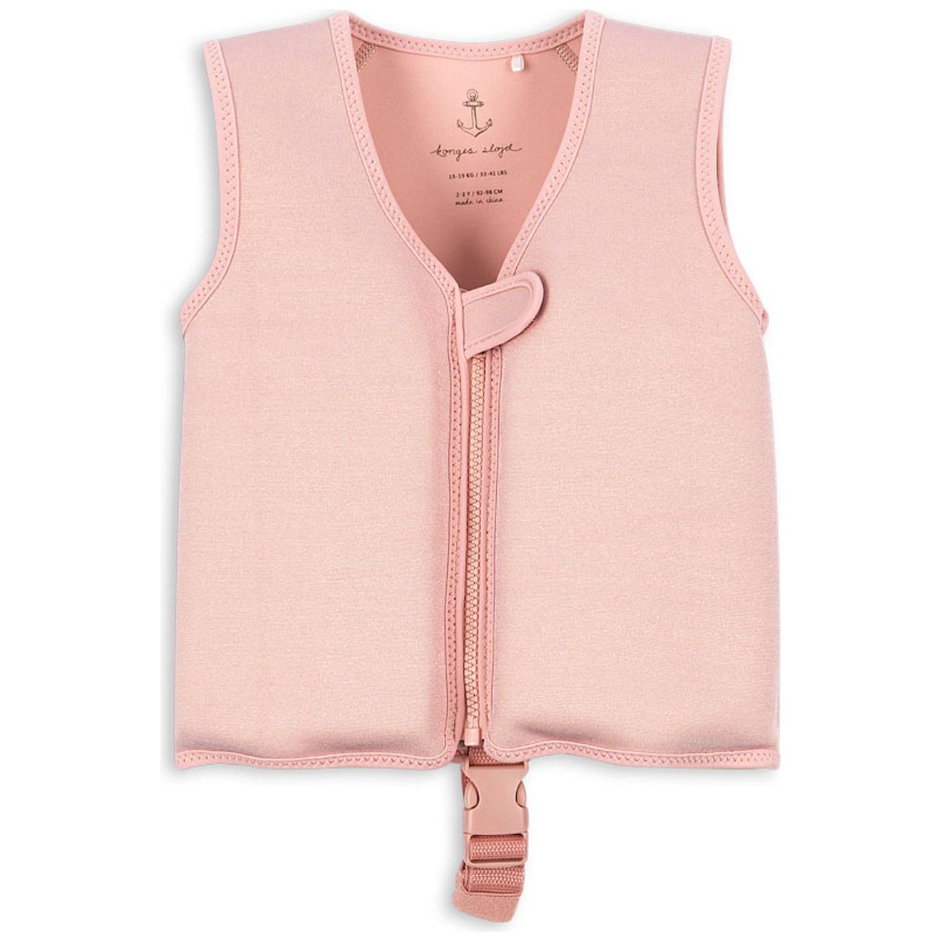 Gilet De Natation Kitty Powder Pink (1-2 Ans) Rose, Noir