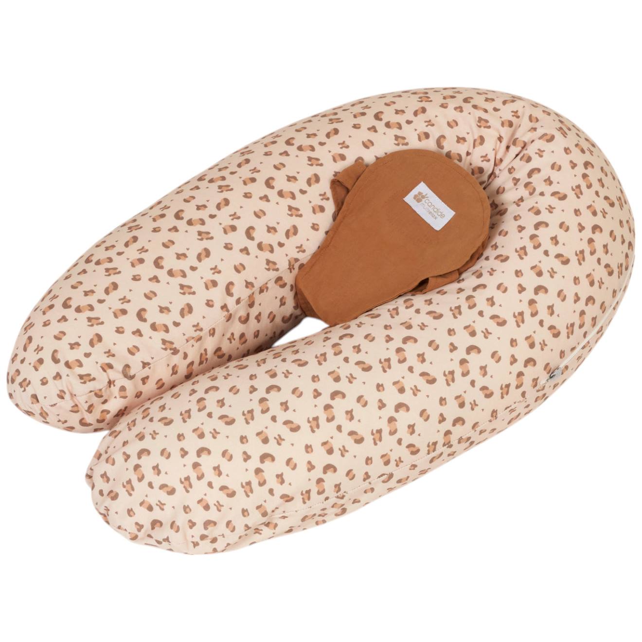 Coussin De Maternité Évolutif Avec Fonction Transat Bébé Marron, Beige