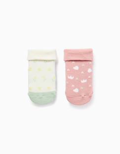-2 chaussettes antidérapantes à motif