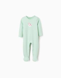 Grenouillère en coton à imprimé  - vertbaudet enfant