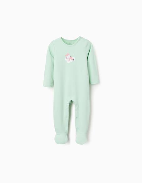 Bébé-Grenouillère en coton à imprimé