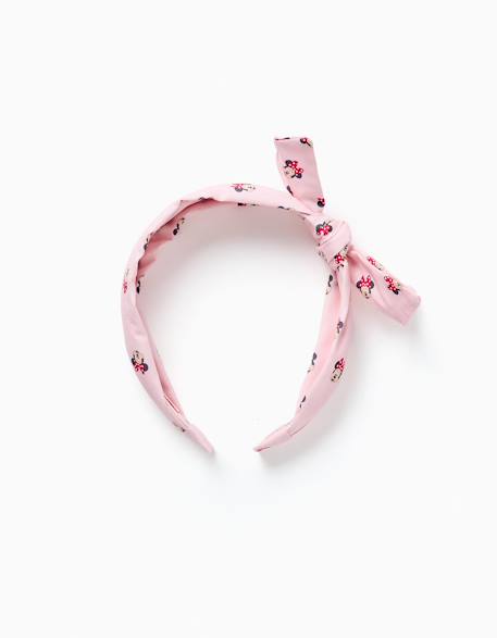 Serre-tête avec motif minnie et nœud  - vertbaudet enfant