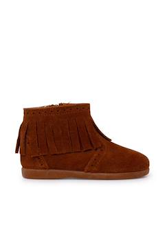 Chaussures-Chaussures bébé 17-26-Marche fille 19-26-Boots, bottines et bottes-Bottes fille franges broguing fermeture éclair