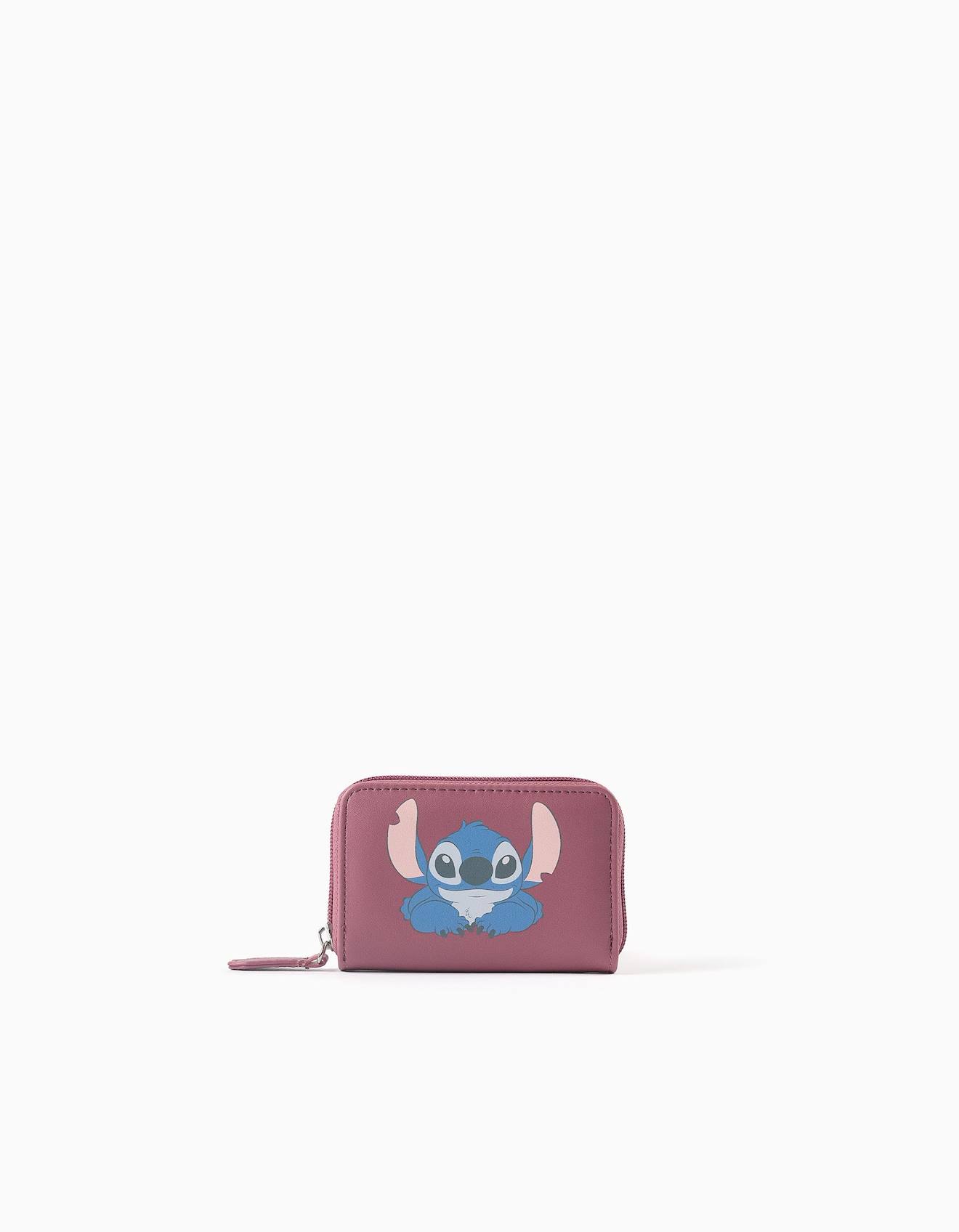 Portefeuille Avec Imprim Stitch Rose Fonc 12 €