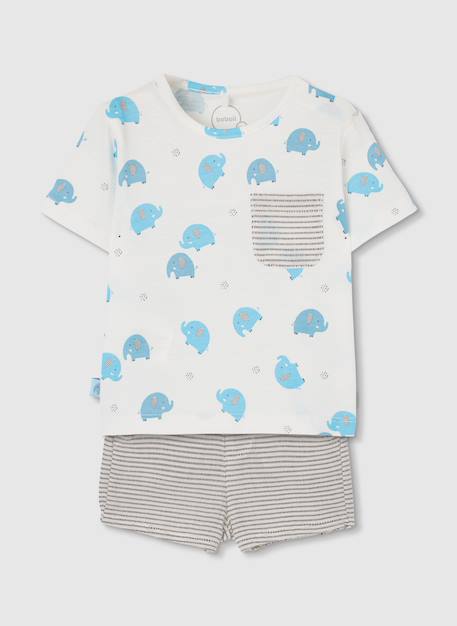 Bébé-Ensemble bébé t-shirt coton imprimé