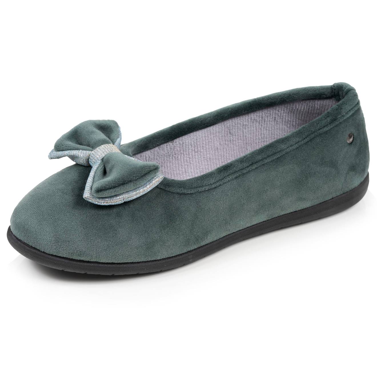 Chaussons Ballerines Souples Ultra Confortables Et Lgers Confort Technologie Everywear Sauge Noeud Iris 40 €