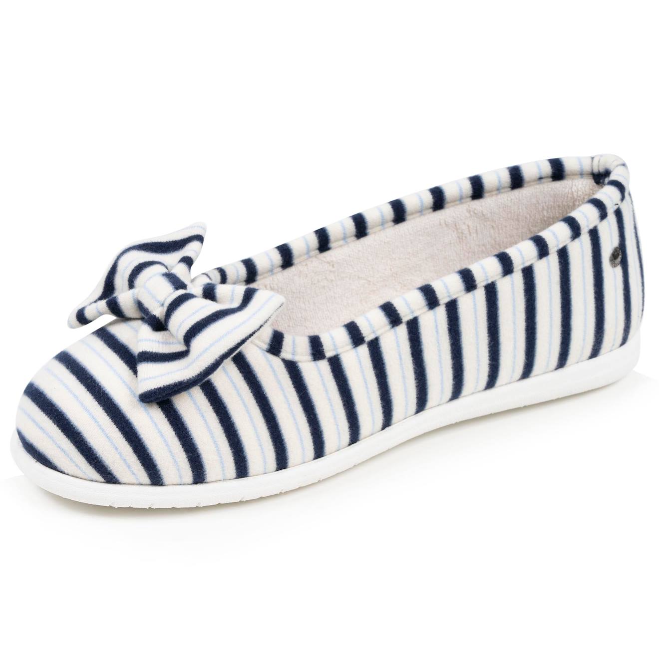 Chaussons Ballerines Souples Ultra Confortables Et Lgers Confort Technologie Everywear Rayuresbleues 40 €