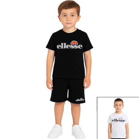 Garçon-Pack 2 t-shirts et 1 short garçon à imprimé
