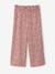 Ensemble T-shirt pantalon large fille blush+écru 10 - vertbaudet enfant 