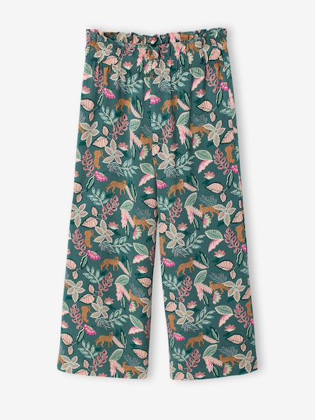 Ensemble T-shirt pantalon large fille blush+écru 3 - vertbaudet enfant 