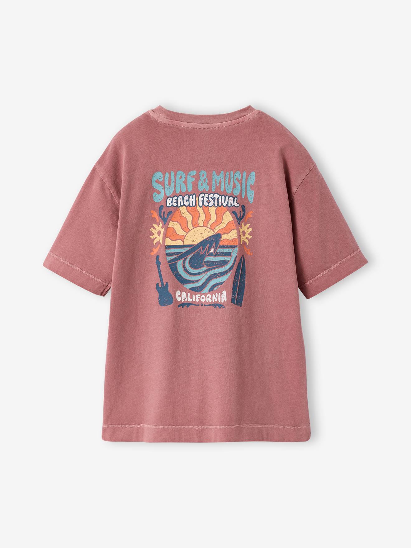 T-shirt oversize garon coton vieux rose 13 €