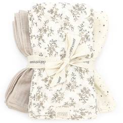 -Lot de 3 langes miley (70 x 70 cm)
