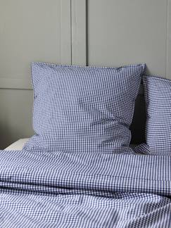 Linge de maison et décoration-Linge de lit enfant-Housse de couette-Taie d'oreiller percale de coton "vichy"