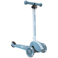 Jouet-Trottinette highwaykick 3 s led rose