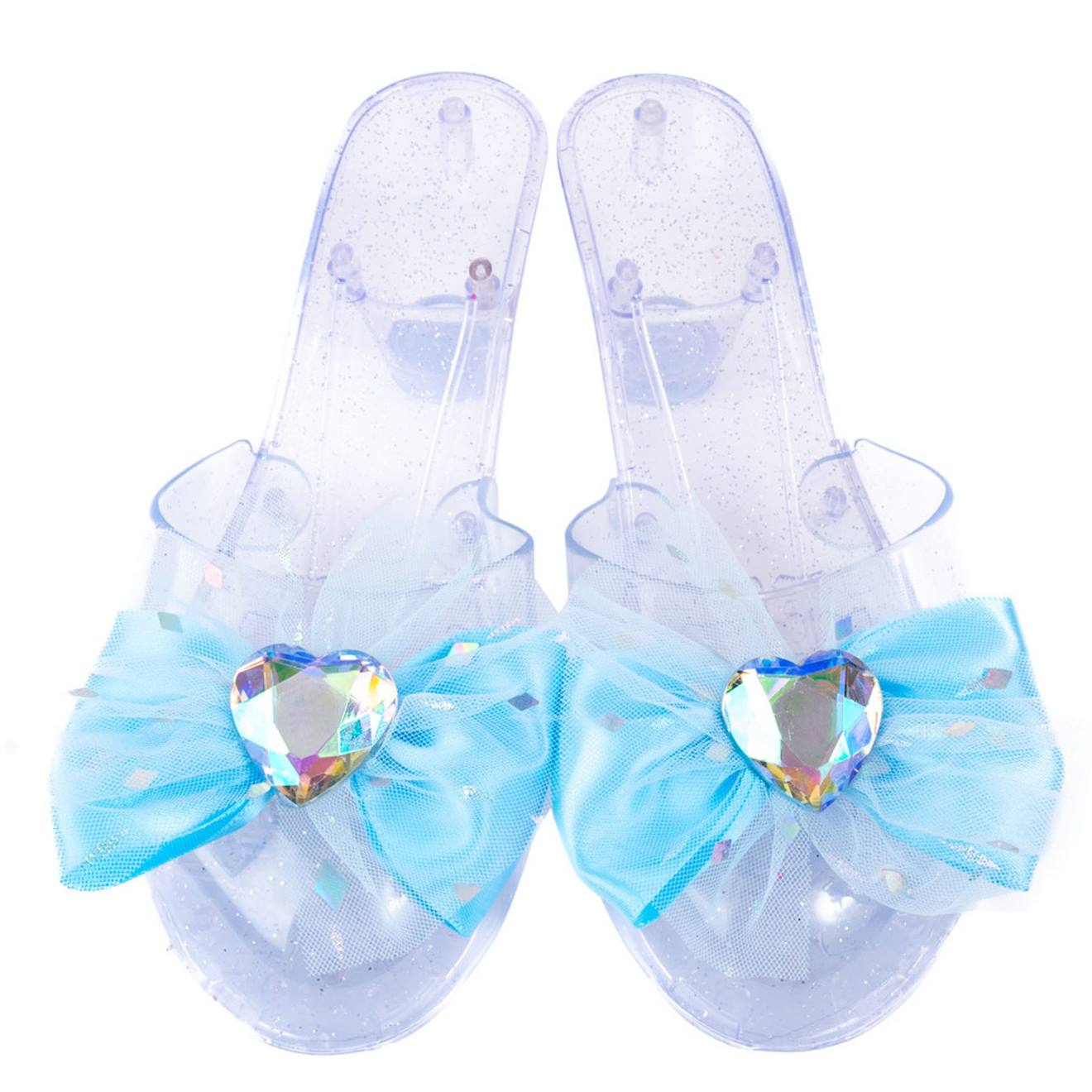 Chaussures escarpins de princesse enfant bleu