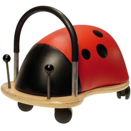 Wheely Bug - Porteur Wheely Bug Coccinelle (petit Modèle) Rouge, Noir