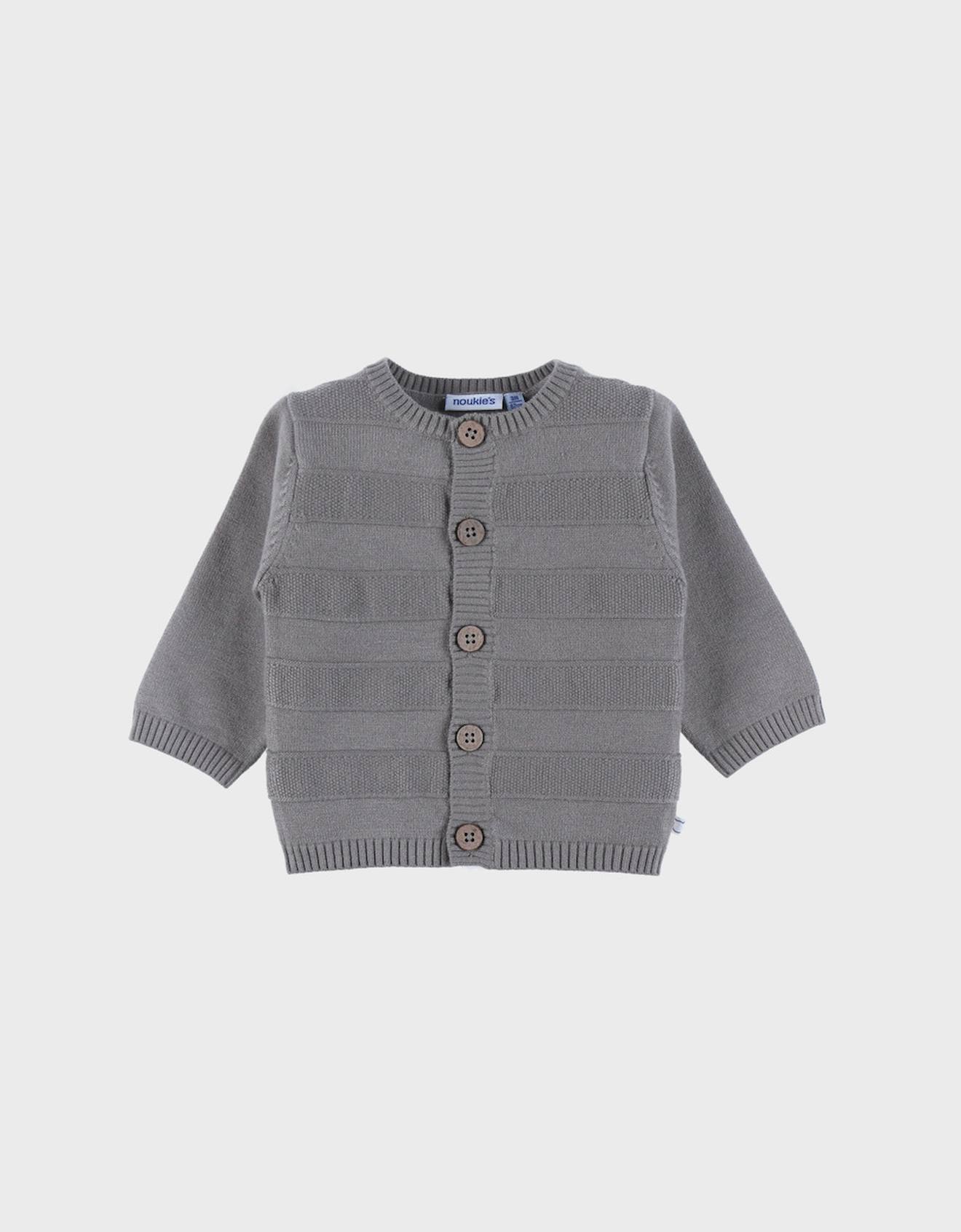 Cardigan En Tricot Gris 9 €