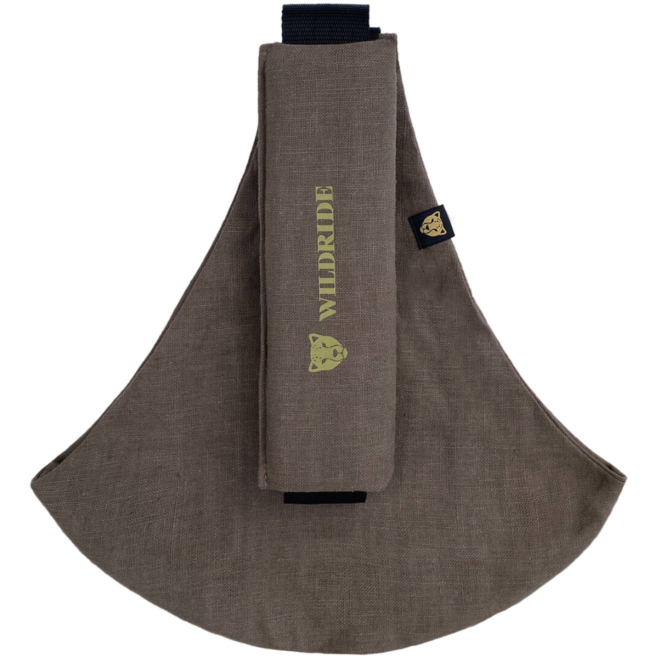 Porte Bébé Enfant En Lin Brown Marron, Noir