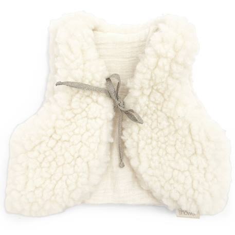 Fille-Sous-vêtement-Brassière-Gilet bébé wooly (1-3 mois)