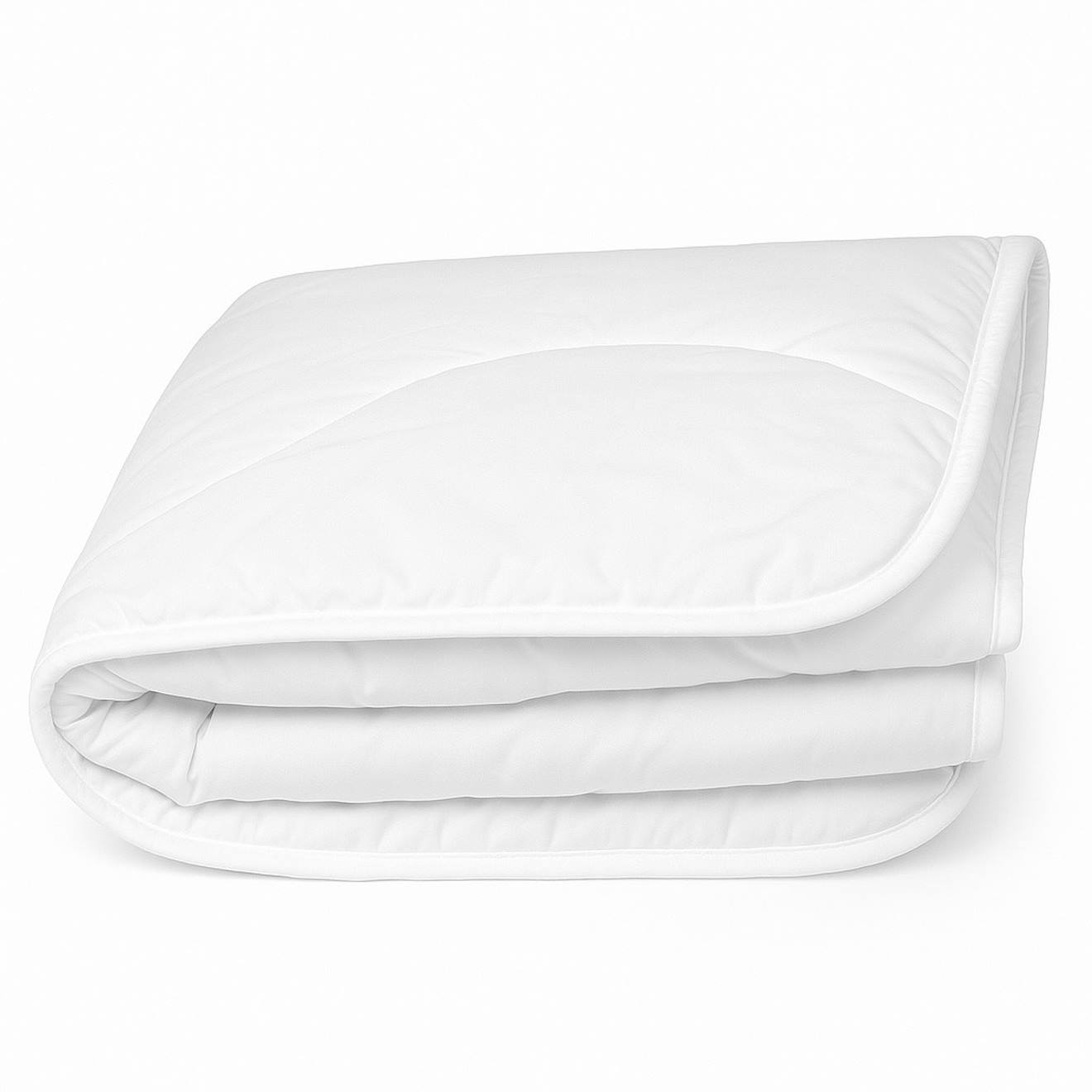Couette Bébé Toute Saison Coton Bio Made In France Blanc