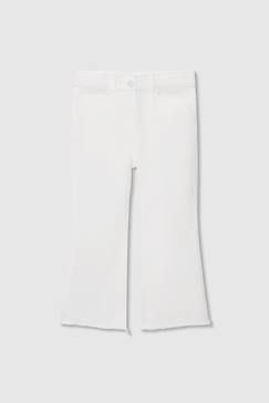 -Pantalon fille coton