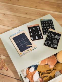 Jouet-Jeux éducatifs-Lire, écrire, compter et heure-Tablette magique de dessin en bois FSC®