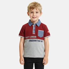 Garçon-T-shirt, polo, sous-pull-Polo garçon manches courtes