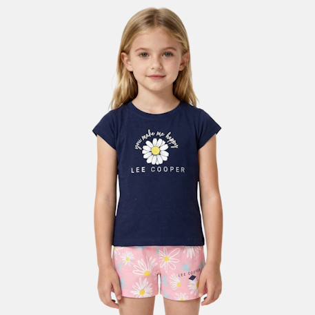 Ensemble fille t-shirt manches courtes et short  - vertbaudet enfant