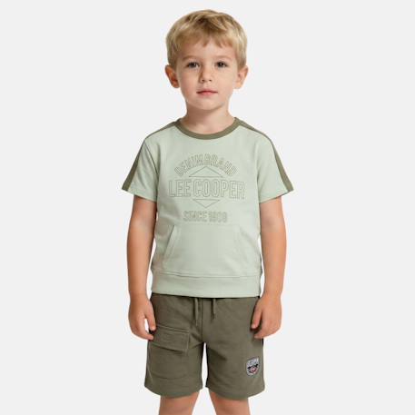 Ensemble t-shirt manches courtes et short garçon  - vertbaudet enfant