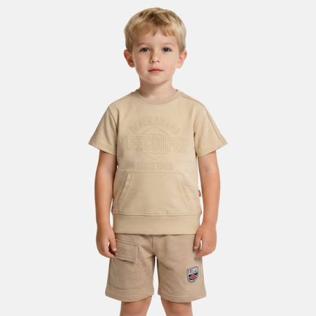 Ensemble t-shirt manches courtes et short garçon  - vertbaudet enfant