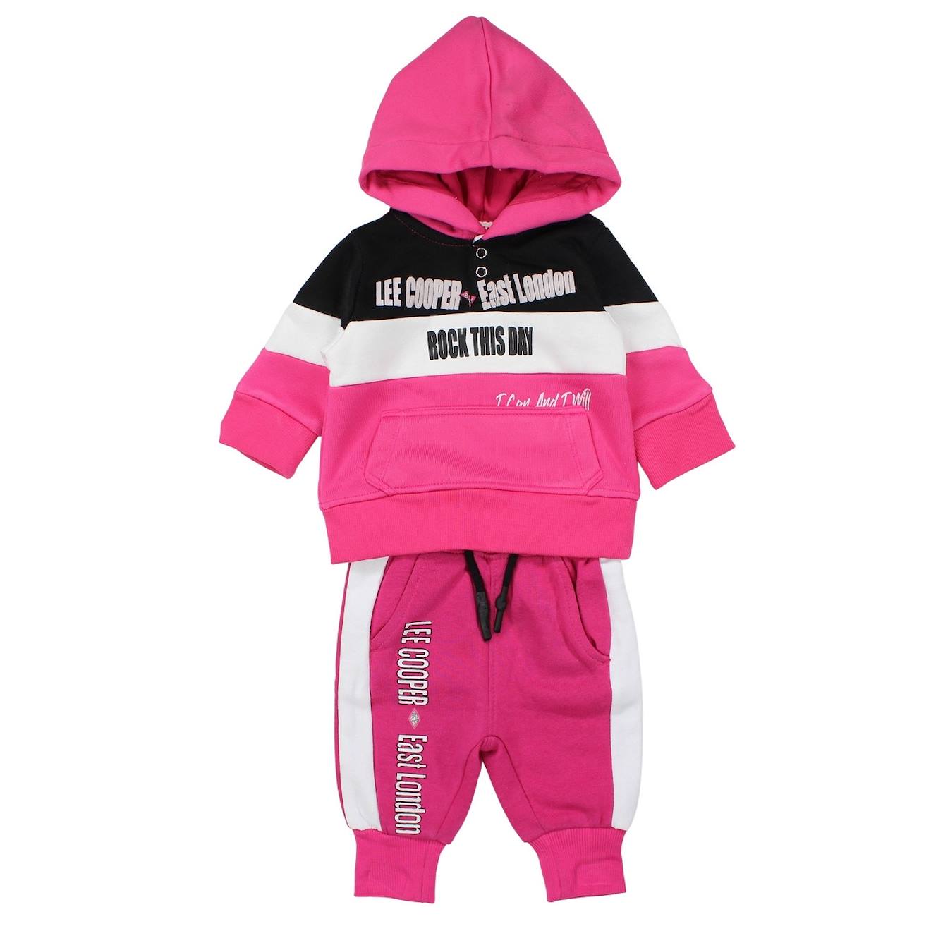Sweat Capuche Et Pantalon De Jogging Fushia 14 €