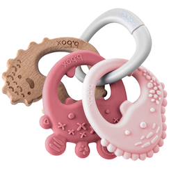 -Anneau de dentition trio blush